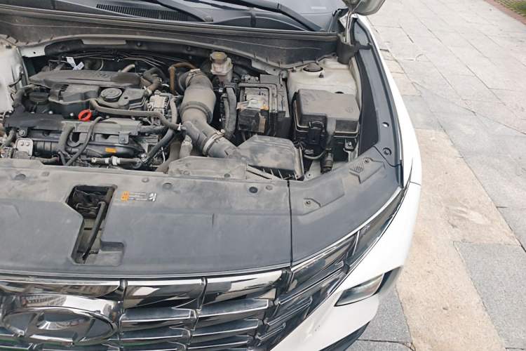 Used Hyundai Tucson 2021 Tucson L 1.5T DCT TOP Flagship Edition Engine Bay Left