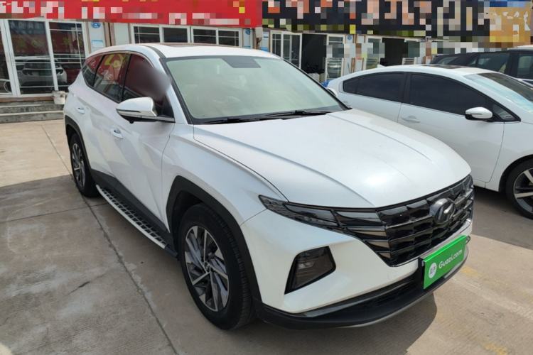 Used Hyundai Tucson 2021 Tucson L 1.5T DCT GLX Elite Edition Front Right 45 Deg