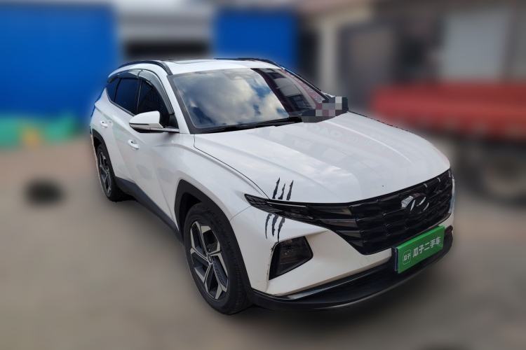 Used Hyundai Tucson 2021 Tucson L 1.5T DCT Luxury Prestige Edition Front Right 45 Deg