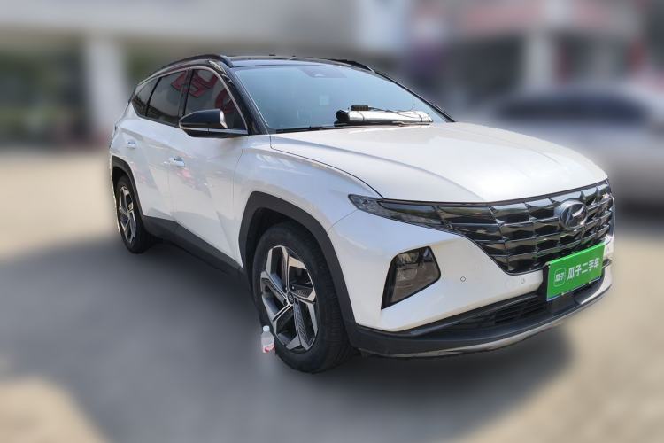 Used Hyundai Tucson 2021 Tucson L 1.5T DCT TOP Flagship Edition Front Right 45 Deg