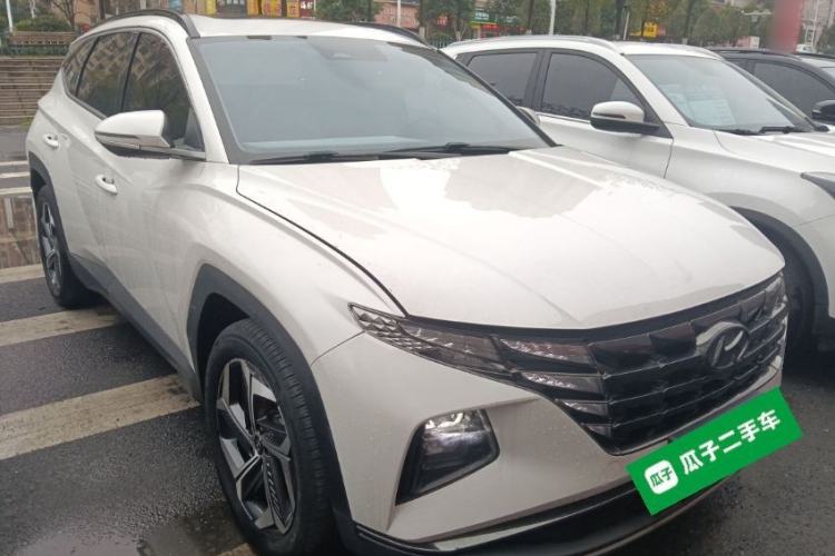 Used Hyundai Tucson 2021 Tucson L 1.5T DCT Luxury Prestige Edition Front Right 45 Deg