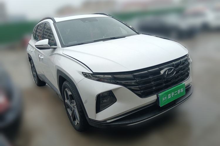 Used Hyundai Tucson 2021 Tucson L 1.5T DCT Luxury Prestige Edition Front Right 45 Deg