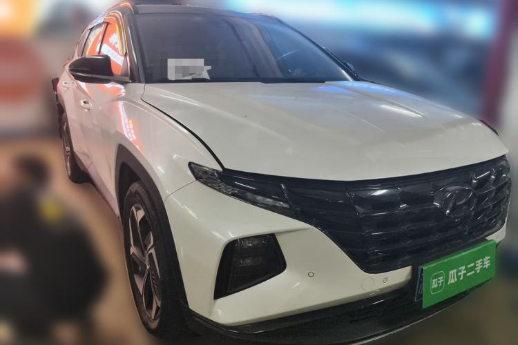Used Hyundai Tucson 2021 Tucson L 1.5T DCT TOP Flagship Edition Front Right 45 Deg