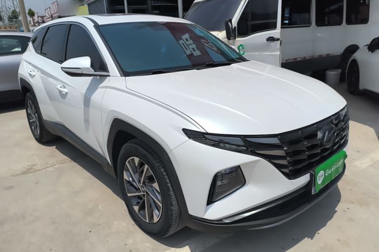 Used Hyundai Tucson 2021 Tucson L 1.5T DCT GLX Elite Edition Front Right 45 Deg