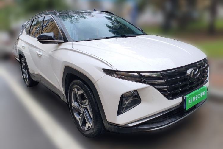 Used Hyundai Tucson 2021 Tucson L 1.5T DCT Luxury Prestige Edition Front Right 45 Deg