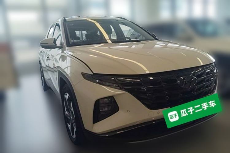 Used Hyundai Tucson 2021 Tucson L 1.5T DCT TOP Flagship Edition Front Right 45 Deg