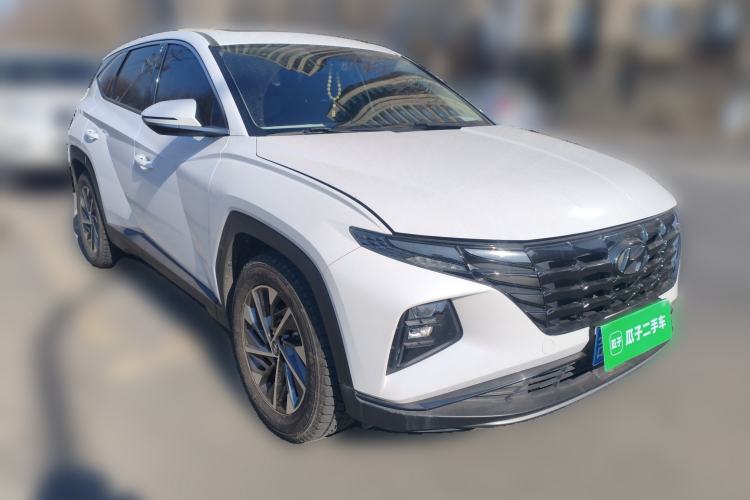 Used Hyundai Tucson 2021 Tucson L 1.5T DCT GLX Elite Edition Front Right 45 Deg