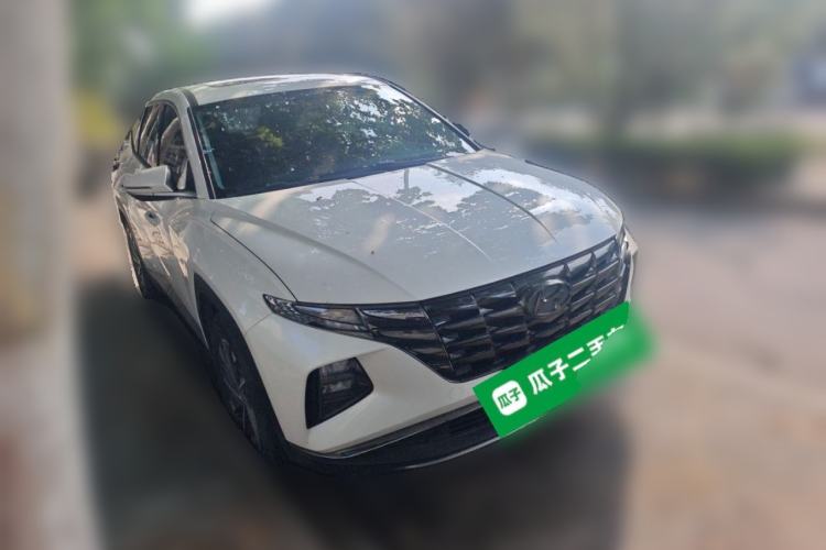 Used Hyundai Tucson 2021 Tucson L 1.5T DCT GLX Elite Edition Front Right 45 Deg