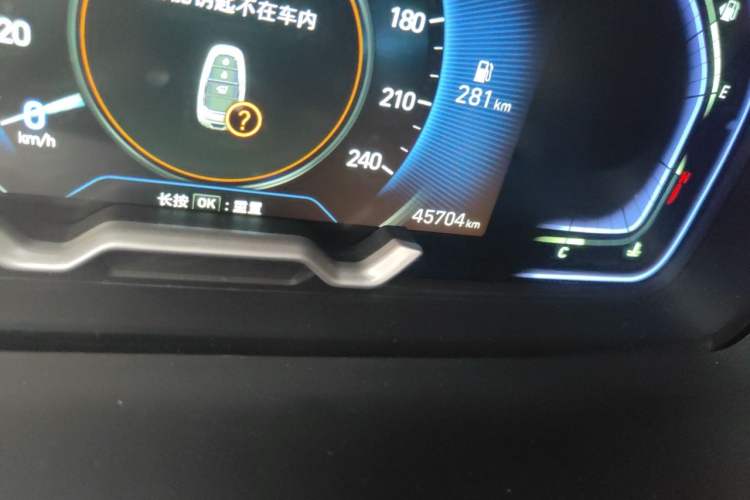Used Hyundai Tucson 2021 Tucson L 1.5T DCT GLX Elite Edition Odometer Close Up