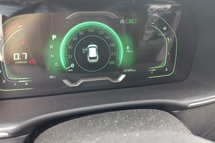 Used Hyundai Tucson 2021 Tucson L 1.5T DCT GLX Elite Edition Odometer Close Up