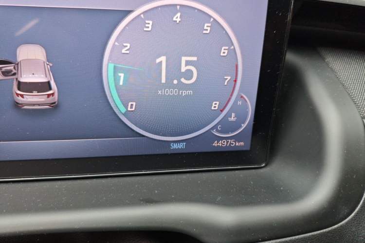 Used Hyundai Tucson 2021 Tucson L 1.5T DCT Luxury Prestige Edition Odometer Close Up