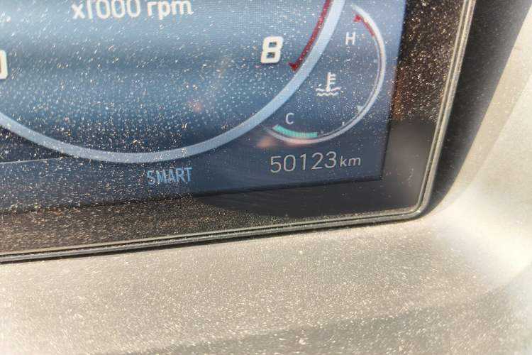 Used Hyundai Tucson 2021 Tucson L 1.5T DCT TOP Flagship Edition Odometer Close Up