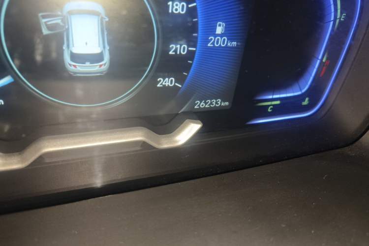 Used Hyundai Tucson 2021 Tucson L 1.5T DCT GLX Elite Edition Odometer Close Up
