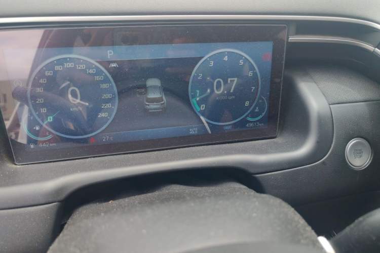 Used Hyundai Tucson 2021 Tucson L 1.5T DCT Luxury Prestige Edition Odometer Close Up