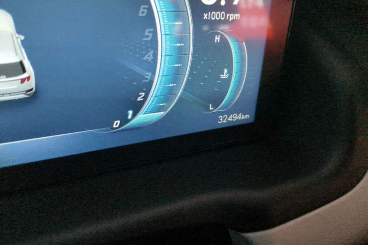 Used Hyundai Tucson 2021 Tucson L 1.5T DCT TOP Flagship Edition Odometer Close Up