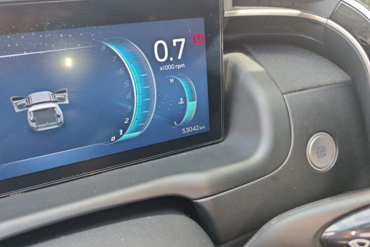 Used Hyundai Tucson 2021 Tucson L 1.5T DCT Luxury Prestige Edition Odometer Close Up