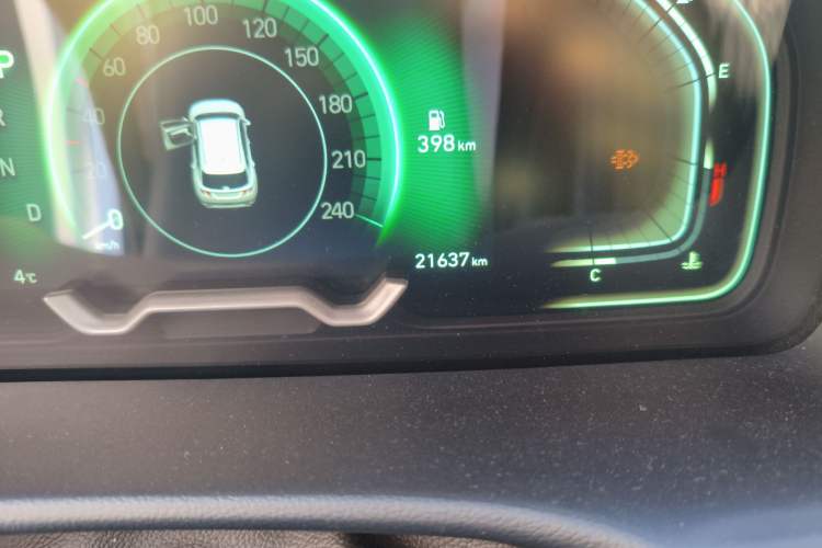 Used Hyundai Tucson 2021 Tucson L 1.5T DCT GLX Elite Edition Odometer Close Up