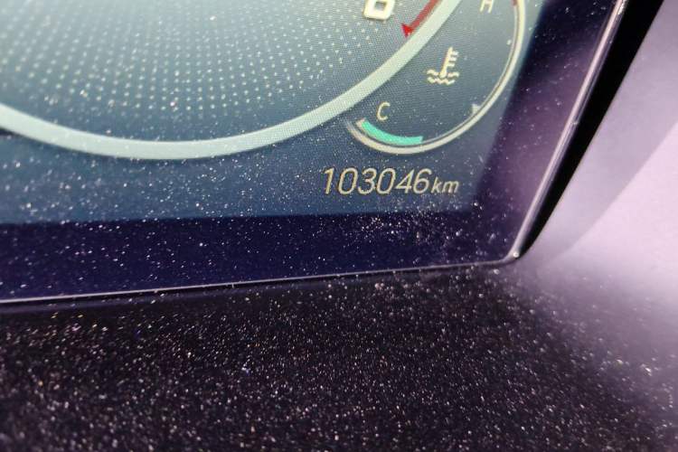 Used Hyundai Tucson 2021 Tucson L 1.5T DCT Luxury Prestige Edition Odometer Close Up