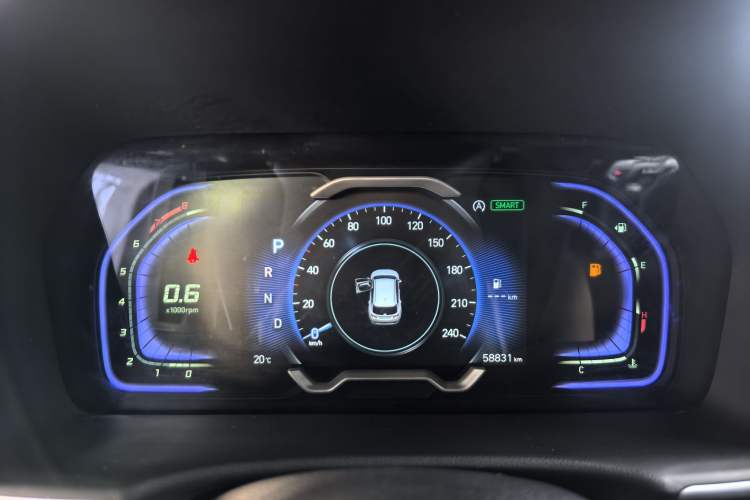 Used Hyundai Tucson 2021 Tucson L 1.5T DCT GLX Elite Edition Odometer Close Up
