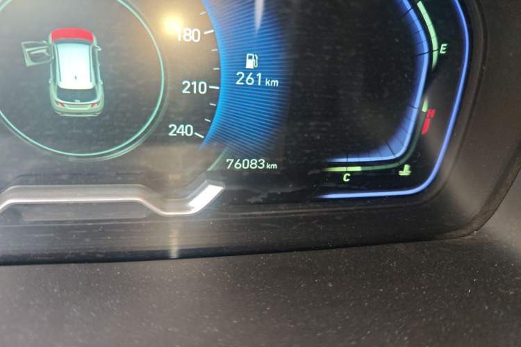 Used Hyundai Tucson 2021 Tucson L 1.5T DCT GLX Elite Edition Odometer Close Up