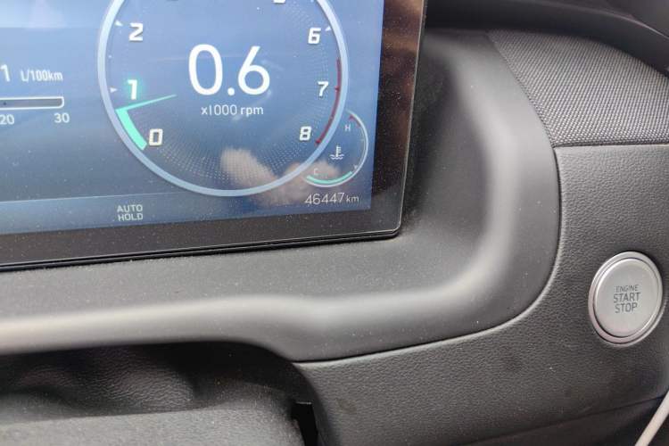 Used Hyundai Tucson 2021 Tucson L 1.5T DCT Luxury Prestige Edition Odometer Close Up