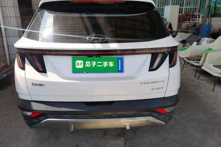 Used Hyundai Tucson 2021 Tucson L 1.5T DCT GLX Elite Edition Rear