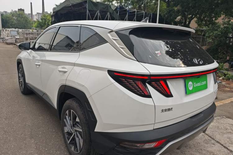 Used Hyundai Tucson 2021 Tucson L 1.5T DCT GLX Elite Edition Rear Left 45 Deg