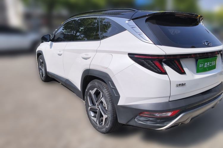 Used Hyundai Tucson 2021 Tucson L 1.5T DCT TOP Flagship Edition Rear Left 45 Deg