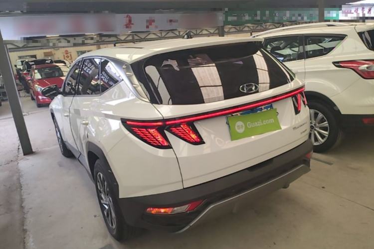 Used Hyundai Tucson 2021 Tucson L 1.5T DCT GLX Elite Edition Rear Left 45 Deg