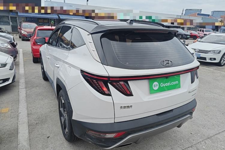 Used Hyundai Tucson 2021 Tucson L 1.5T DCT TOP Flagship Edition Rear Left 45 Deg