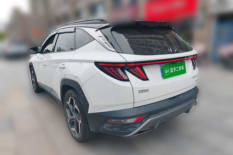 Used Hyundai Tucson 2021 Tucson L 1.5T DCT TOP Flagship Edition Rear Left 45 Deg