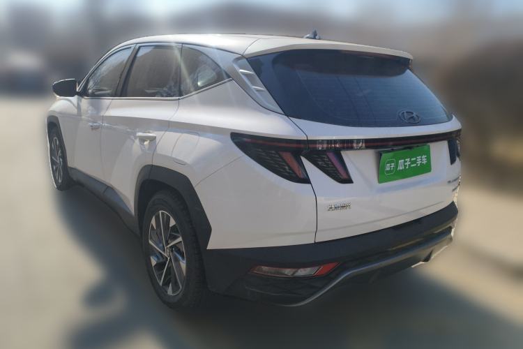 Used Hyundai Tucson 2021 Tucson L 1.5T DCT GLX Elite Edition Rear Left 45 Deg