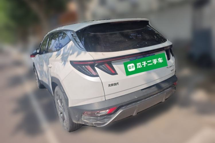 Used Hyundai Tucson 2021 Tucson L 1.5T DCT GLX Elite Edition Rear Left 45 Deg