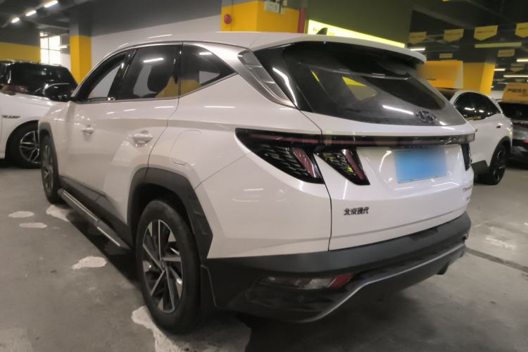 Used Hyundai Tucson 2021 Tucson L 1.5T DCT GLX Elite Edition Rear Left 45 Deg