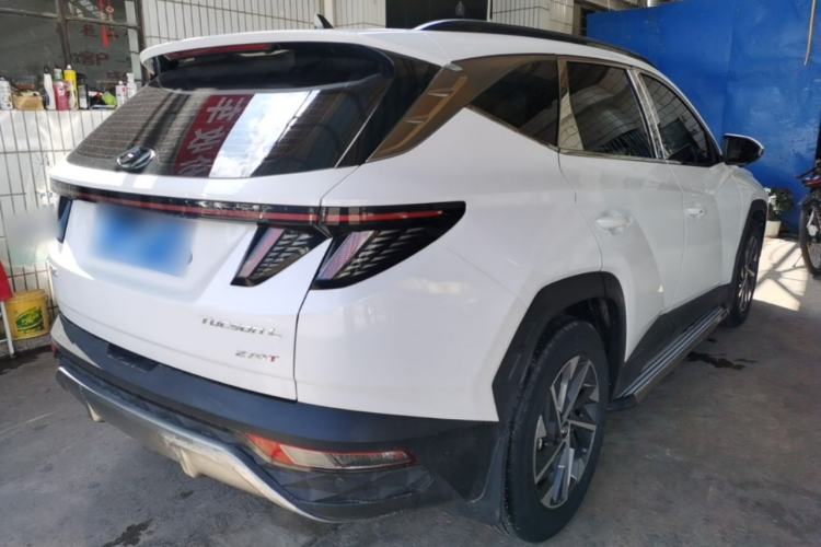 Used Hyundai Tucson 2021 Tucson L 1.5T DCT GLX Elite Edition Rear Right 45 Deg