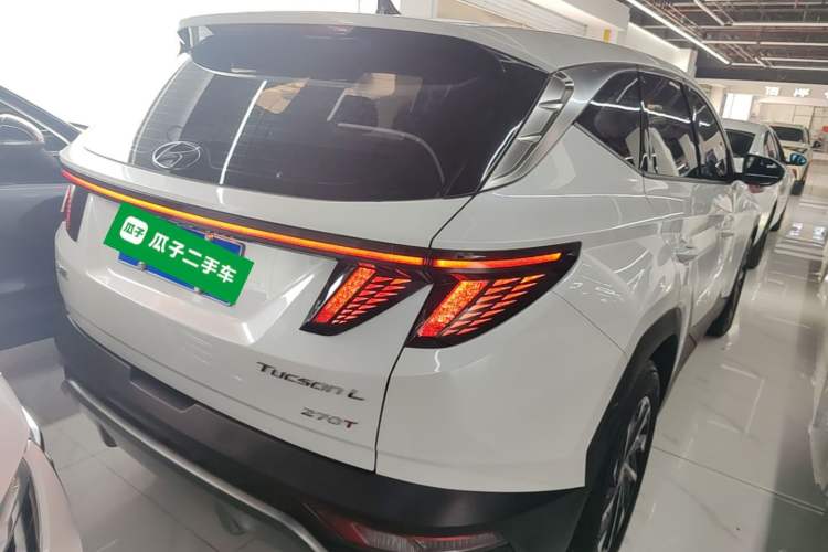 Used Hyundai Tucson 2021 Tucson L 1.5T DCT GLX Elite Edition Rear Right 45 Deg