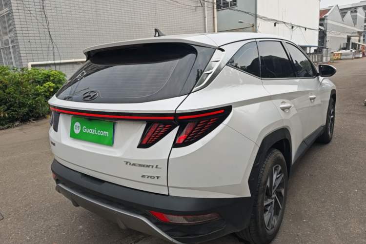 Used Hyundai Tucson 2021 Tucson L 1.5T DCT GLX Elite Edition Rear Right 45 Deg