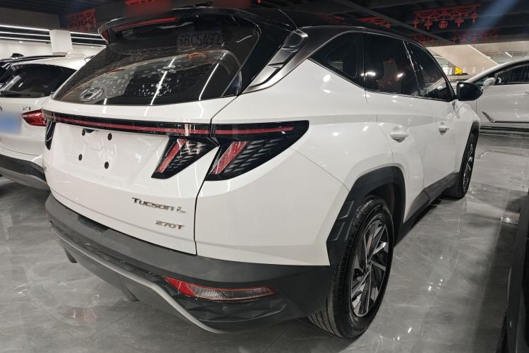 Used Hyundai Tucson 2021 Tucson L 1.5T DCT GLX Elite Edition Rear Right 45 Deg