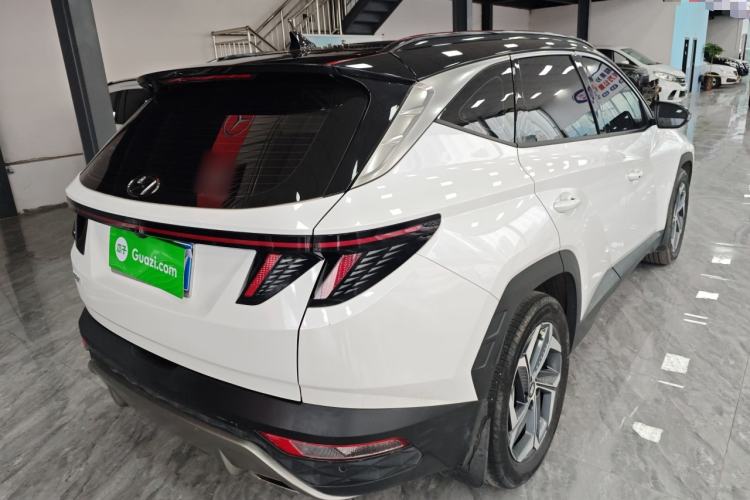 Used Hyundai Tucson 2021 Tucson L 1.5T DCT Luxury Prestige Edition Rear Right 45 Deg