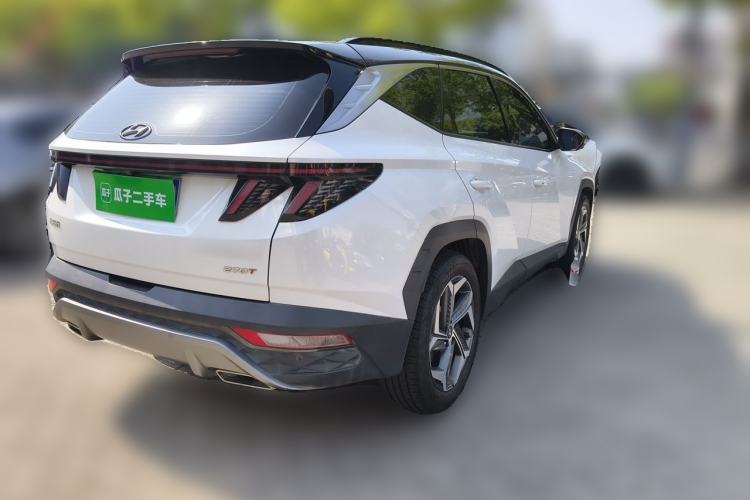 Used Hyundai Tucson 2021 Tucson L 1.5T DCT TOP Flagship Edition Rear Right 45 Deg