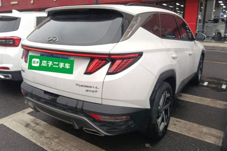 Used Hyundai Tucson 2021 Tucson L 1.5T DCT Luxury Prestige Edition Rear Right 45 Deg
