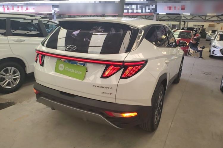 Used Hyundai Tucson 2021 Tucson L 1.5T DCT GLX Elite Edition Rear Right 45 Deg