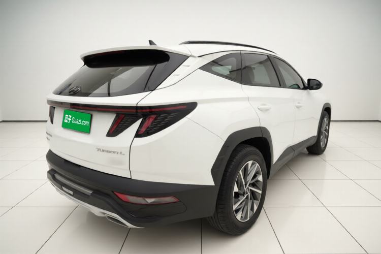 Used Hyundai Tucson 2021 Tucson L 1.5T DCT GLX Elite Edition Rear Right 45 Deg
