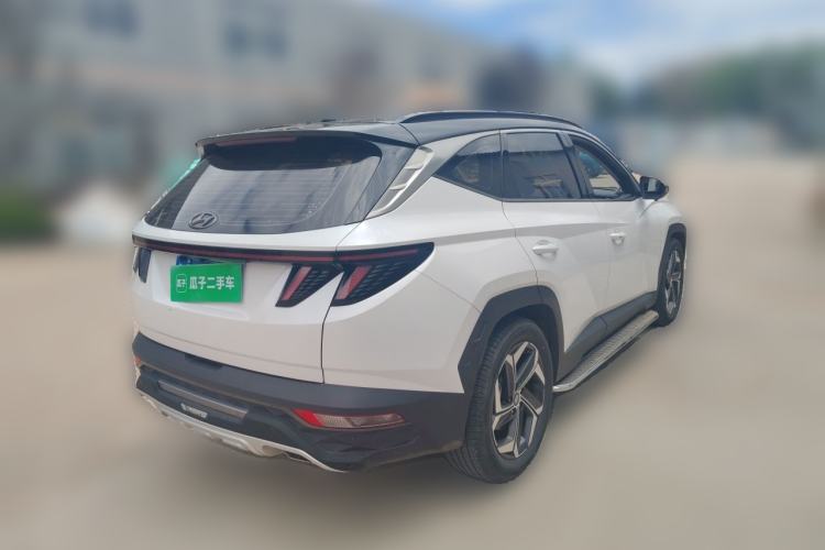 Used Hyundai Tucson 2021 Tucson L 1.5T DCT Luxury Prestige Edition Rear Right 45 Deg