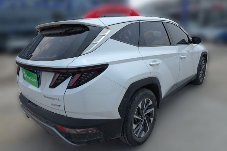 Used Hyundai Tucson 2021 Tucson L 1.5T DCT GLX Elite Edition Rear Right 45 Deg