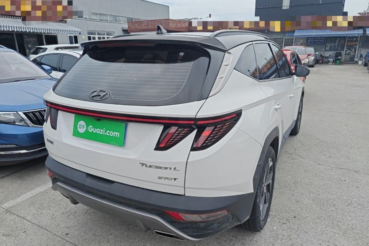 Used Hyundai Tucson 2021 Tucson L 1.5T DCT TOP Flagship Edition Rear Right 45 Deg