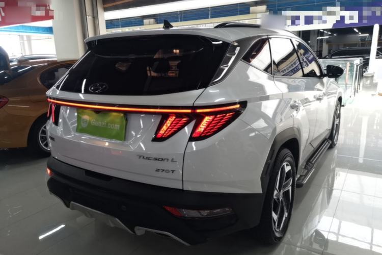 Used Hyundai Tucson 2021 Tucson L 1.5T DCT Luxury Prestige Edition Rear Right 45 Deg