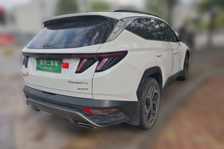 Used Hyundai Tucson 2021 Tucson L 1.5T DCT Luxury Prestige Edition Rear Right 45 Deg