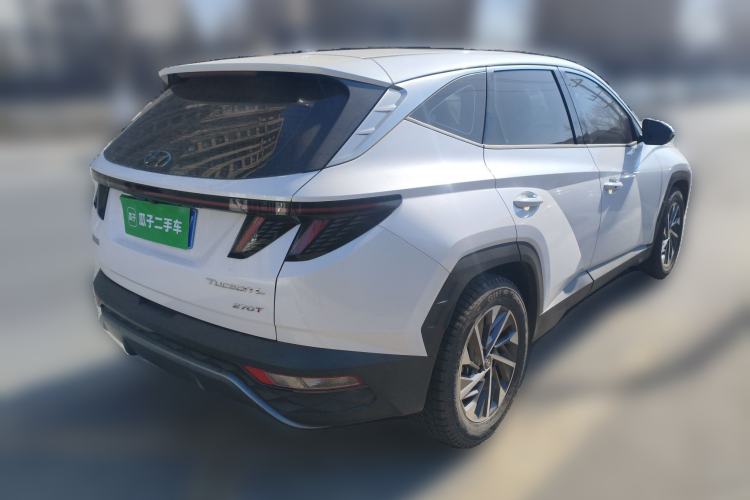 Used Hyundai Tucson 2021 Tucson L 1.5T DCT GLX Elite Edition Rear Right 45 Deg