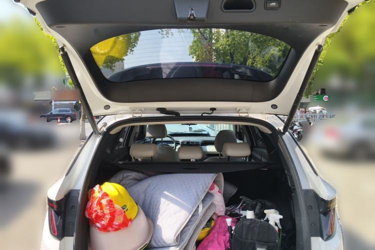 Used Hyundai Tucson 2021 Tucson L 1.5T DCT TOP Flagship Edition Trunk